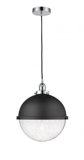 Edison - 1 Light - 13 inch - Polished Chrome - Mini Pendant (3442|616-1PH-PC-HFS-124-BK)