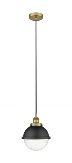 Edison - 1 Light - 9 inch - Brushed Brass - Mini Pendant (3442|616-1PH-BB-HFS-84-BK)