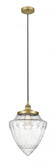 Bullet - 1 Light - 12 inch - Brushed Brass - Mini Pendant (3442|616-1PH-BB-G664-12)