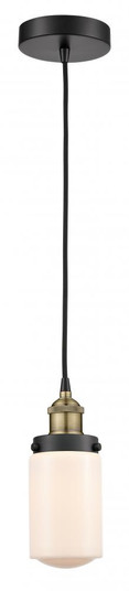 Dover - 1 Light - 5 inch - Black Antique Brass - Cord hung - Mini Pendant (3442|616-1PH-BAB-G311)