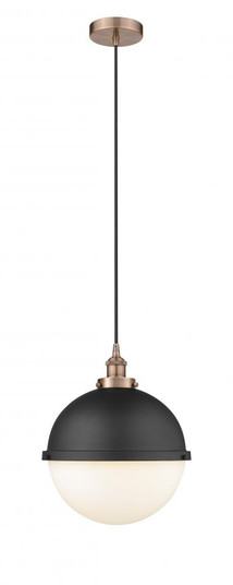 Edison - 1 Light - 13 inch - Antique Copper - Mini Pendant (3442|616-1PH-AC-HFS-121-BK)