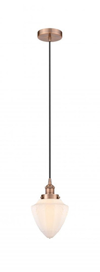 Bullet - 1 Light - 7 inch - Antique Copper - Mini Pendant (3442|616-1PH-AC-G661-7)