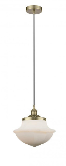 Oxford - 1 Light - 12 inch - Antique Brass - Multi Pendant (3442|616-1PH-AB-G541)