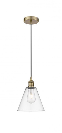 Berkshire - 1 Light - 8 inch - Antique Brass - Multi Pendant (3442|616-1P-AB-GBC-82)