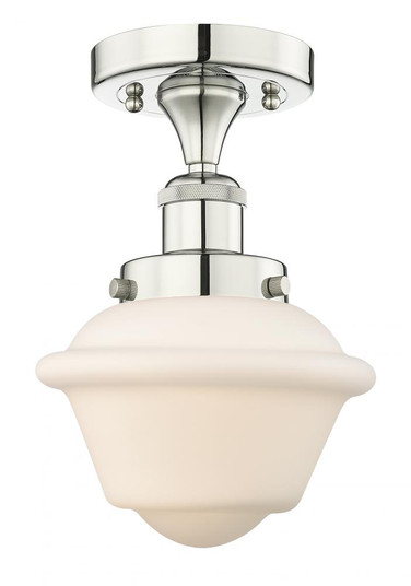 Oxford - 1 Light - 7 inch - Polished Nickel - Semi-Flush Mount (3442|616-1F-PN-G531)