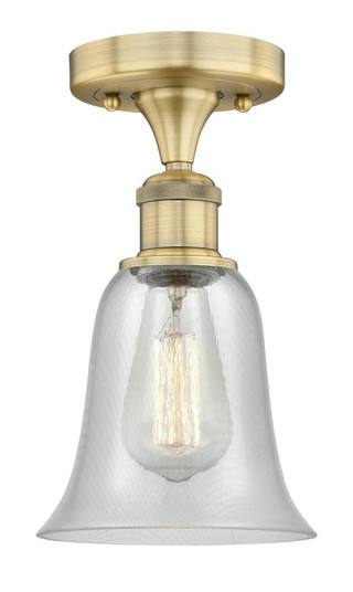 Hanover - 1 Light - 6 inch - Brushed Brass - Flush Mount (3442|616-1F-BB-G2812)