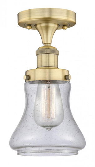 Bellmont - 1 Light - 6 inch - Brushed Brass - Semi-Flush Mount (3442|616-1F-BB-G194)