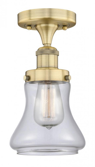 Bellmont - 1 Light - 6 inch - Brushed Brass - Semi-Flush Mount (3442|616-1F-BB-G192)