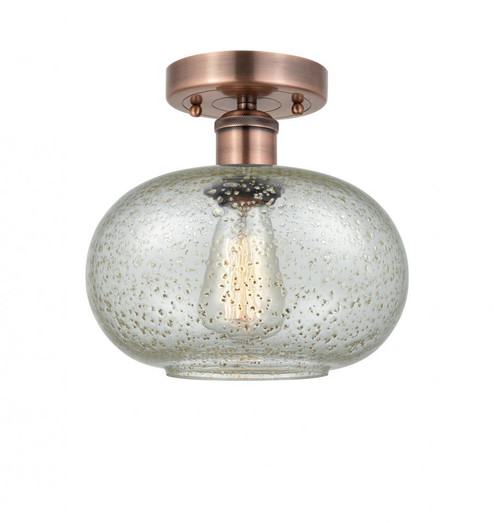 Gorham - 1 Light - 10 inch - Antique Copper - Semi-Flush Mount (3442|616-1F-AC-G249)