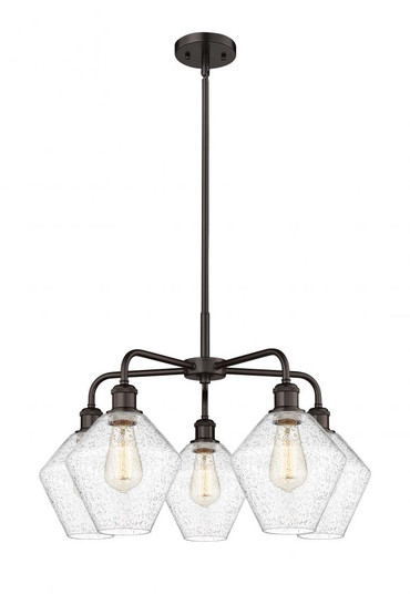 Cindyrella - 5 Light - 26 inch - Oil Rubbed Bronze - Chandelier (3442|516-5CR-OB-G654-8)