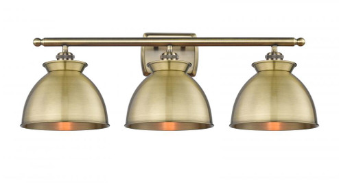 Adirondack - 3 Light - 28 inch - Antique Brass - Bath Vanity Light (3442|516-3W-AB-M14-AB)