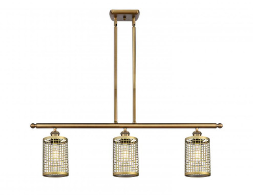 Nestbrook - 3 Light - 36 inch - Brushed Brass - Multi Pendant (3442|516-3I-BB-M18-BB)