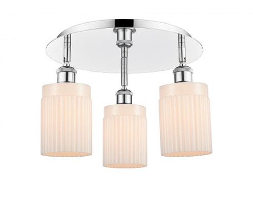 Hadley - 3 Light - 16 inch - Polished Chrome - Semi-Flush Mount (3442|516-3C-PC-G341)