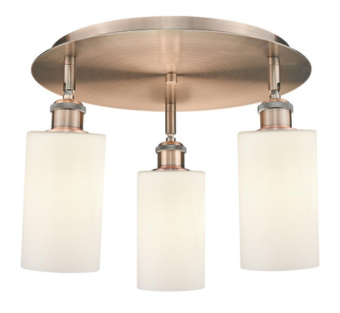 Clymer - 3 Light - 16 inch - Antique Copper - Semi-Flush Mount (3442|516-3C-AC-G801)