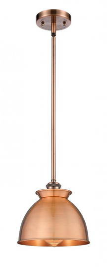 Adirondack - 1 Light - 8 inch - Antique Copper - Mini Pendant (3442|516-1S-AC-M14-AC)