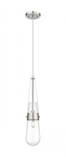 Milan - 1 Light - 4 inch - Satin Nickel - Pendant (3442|452-1P-SN-G452-4CL)