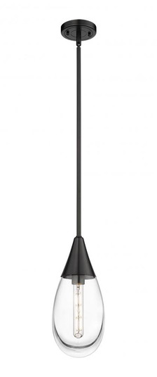 Malone - 1 Light - 6 inch - Matte Black - Pendant (3442|450-1S-BK-G450-6CL)