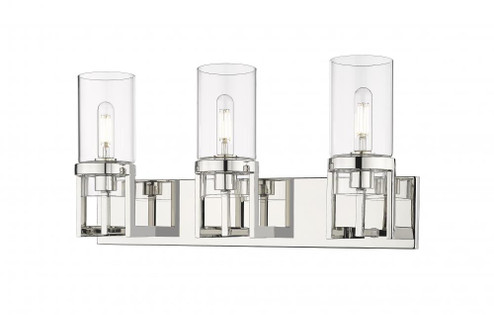 Utopia - 3 Light - 5 inch - Polished Nickel - Bath Vanity Light (3442|426-3W-PN-G426-8CL)