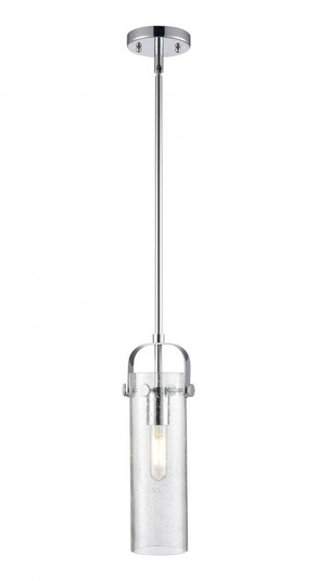 Pilaster II Cylinder - 1 Light - 5 inch - Polished Chrome - Pendant (3442|423-1S-PC-G423-12SDY)