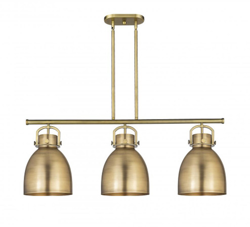 Newton Sphere - 3 Light - 42 inch - Brushed Brass - Island Light (3442|410-3I-BB-M412-10BB)