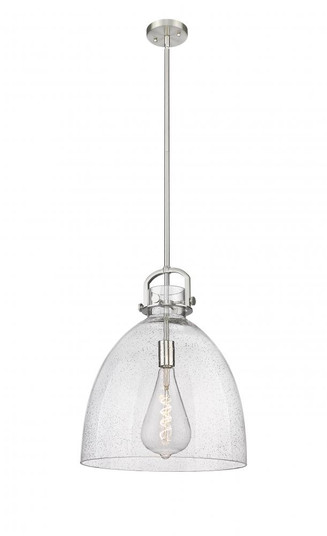 Newton Bell - 1 Light - 16 inch - Satin Nickel - Pendant (3442|410-1SL-SN-G412-16SDY)