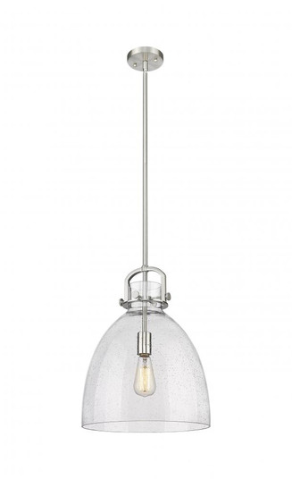 Newton Bell - 1 Light - 14 inch - Satin Nickel - Pendant (3442|410-1SL-SN-G412-14SDY)