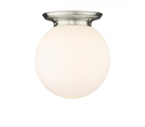 Beacon - 1 Light - 14 inch - Satin Nickel - Flush Mount (3442|221-1F-SN-G201-14)