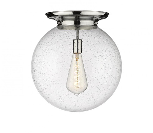 Beacon - 1 Light - 16 inch - Polished Chrome - Flush Mount (3442|221-1F-PC-G204-16)