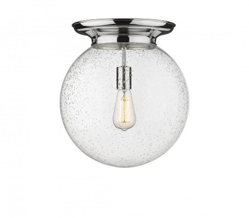 Beacon - 1 Light - 14 inch - Polished Chrome - Flush Mount (3442|221-1F-PC-G204-14)