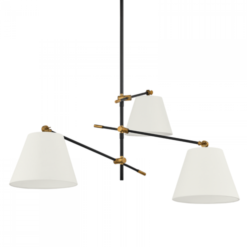 NAVIN Chandelier (52|F2653-PBR/TBK)