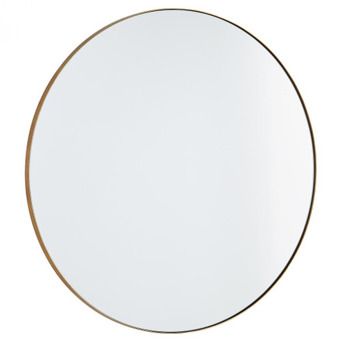 30'' ROUND MIRROR - GLD (83|10-30-21)