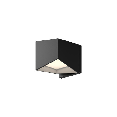 Cubix 5-in Black/White LED Wall Sconce (461|WS31205-BK/WH)