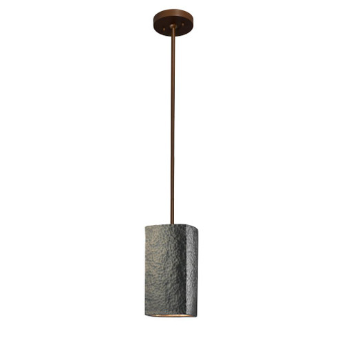 Rectangle Pendant (254|CER-6210-HMBR-DBRZ-RIGID)