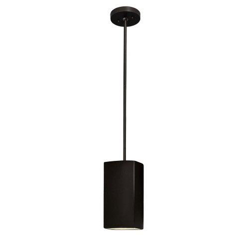 Rectangle Pendant (254|CER-6210-CRB-MBLK-RIGID)