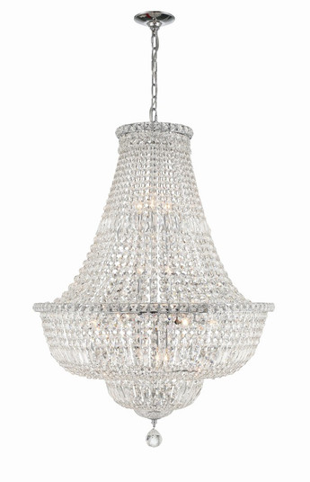 Roslyn 15 Light Polished Chrome Chandelier (205|ROS-A1015-CH-CL-MWP)