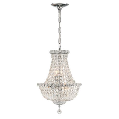 Roslyn 5 Light Polished Chrome Mini Chandelier (205|ROS-A1006-CH-CL-MWP)