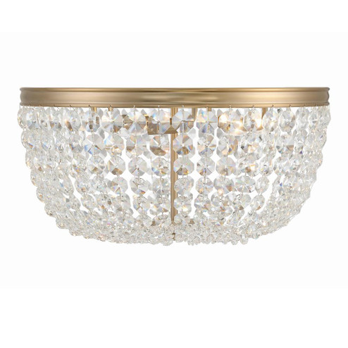 Nola 20'' Vibrant Gold Flush Mount (205|NOL-320-VG-CL-MWP)