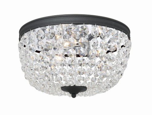 Nola 14.25'' Black Forged Flush Mount (205|NOL-314-BF-CL-MWP)