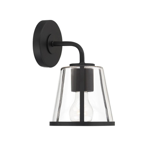 Fulton 6.25'' Black Sconce (205|FUL-911-BK-CL)