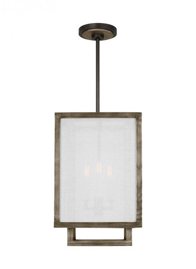 Brockway Casual 3-Light Indoor Dimmable Small Lantern Pendant (7725|TFC1103WDO)