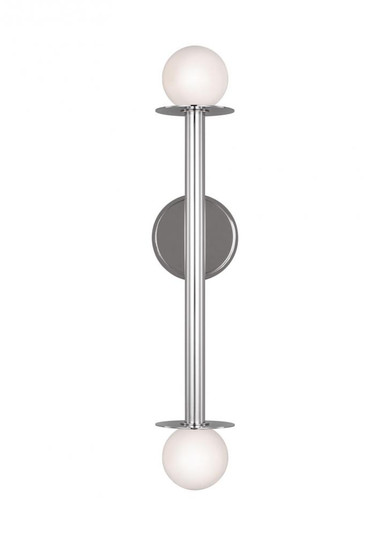 Nodes Contemporary 2-Light Indoor Dimmable (7725|KWL1012PN)