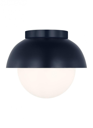 Hyde Modern 1-Light Indoor Dimmable Medium Flush Mount Ceiling Light (7725|DJF1011NVY)