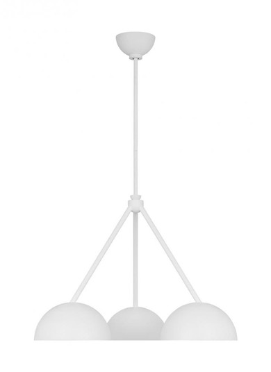 Beaunay Casual 3-Light Indoor Dimmable Medium Chandelier (7725|LXC1043CPST)