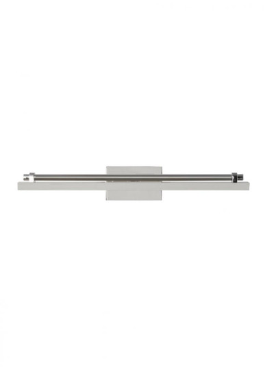 The Kal 18-inch Damp Rated 1-Light Integrated Dimmable LED Picture Light in Polished Nickel (7355|SLPC11530N)