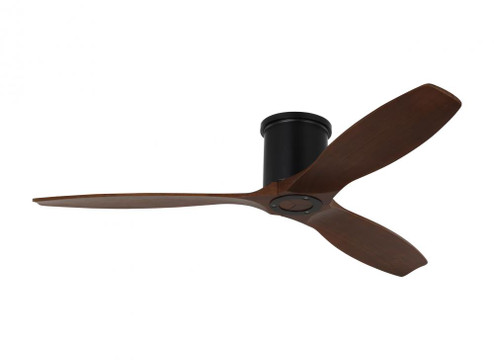 Collins 52-inch indoor/outdoor smart hugger ceiling fan in midnight black finish (6|3CNHSM52MBK)