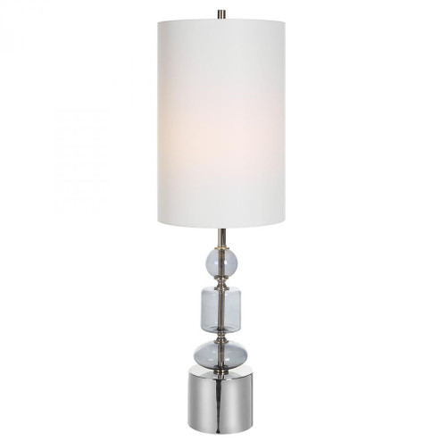 Uttermost Stratus Gray Glass Buffet Lamp (85|30178-1)