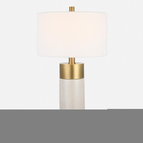 Uttermost Adelia Ivory & Brass Table Lamp (85|30124-1)
