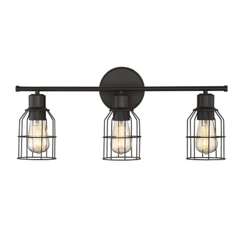 3-Light Bathroom Vanity Light in Oil Rubbed Bronze (128|M80004ORB)