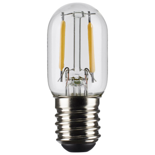 3 Watt T6.5 LED Filament; Clear; Intermediate Base; 200 Lumens; 2700K (27|S21859)