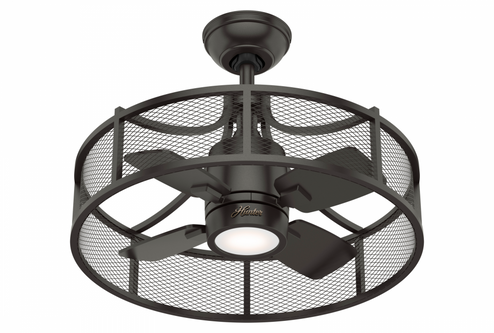 Hunter 21 inch Seattle Noble Bronze Ceiling Fan with LED Light Kit and Wall Control (4797|50738)